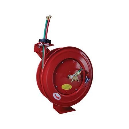 Atd Tools ATD 1/4-Inch x 50-foot Retractable Dual Hose Welding Reel 31170